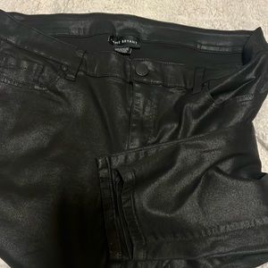 EUC Black Coated Jeans